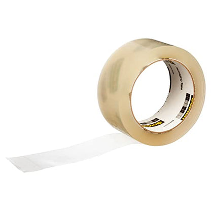 Scotch Commercial Grade Packing Tape, 1.88 in x 54.6 yd, 1 Disp. Roll - size: 2 Rolls, style: Dispenser Included