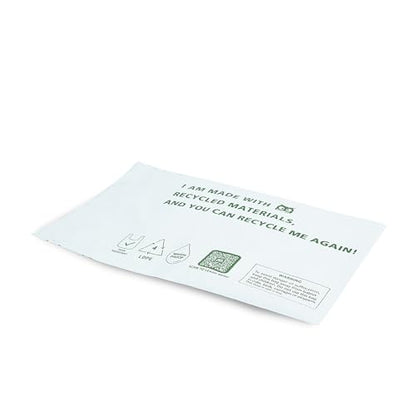 Owlpack Eco Friendly 2 MIL White Recycled Mailers (5" x 7", pack of 500) - color: White, size: 5x7" (500 pcs)