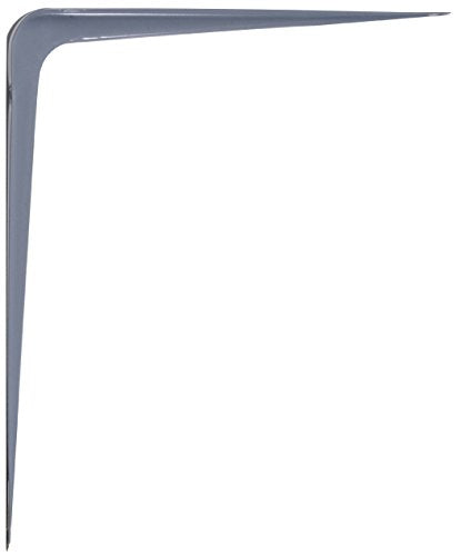 Hillman Hardware Essentials Shelf Bracket, Gray, 6 Inch x 8 Inch, 852176