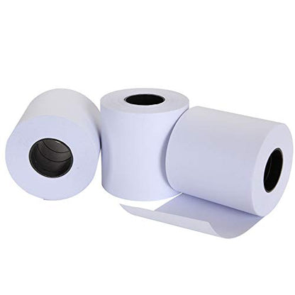 24 Pack 2 1/4" x 98 ft Adding Machine/Calculator Rolls Adding Machine Tape Paper Receipt Paper for Cash Registers, Printing Calculators