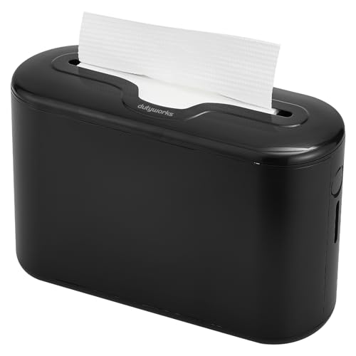 Multifold Paper Towel Dispenser Countertop, Black - color: Black