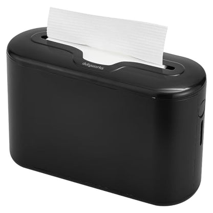 Multifold Paper Towel Dispenser Countertop, Black - color: Black