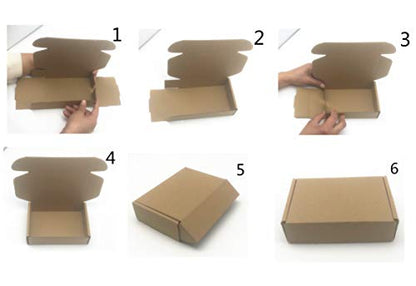 Small Shipping Boxes 6x4x1 Inch Cardboard Packaging Mailing Box 50 Pack - size: 6x4x1 Inch/50pcs