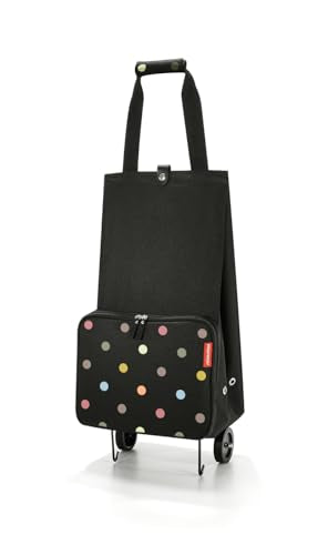 reisenthel foldabletrolley dots - Foldable, Compact Shopping cart - Easy to Store - Rigid Edge Protection - color: Dots
