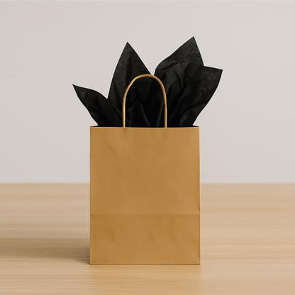 Beistle Black Tissue Paper Sheets – 96 Pack, Bulk Square Craft Tissue, Gift Wrapping for Bags, Boxes, DIY Crafts, Packaging Filler for Retail Displays, Shipping, Parties & Decorative Use, 20” x 20”