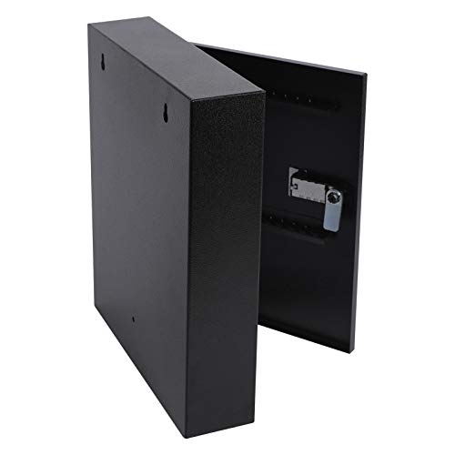 KYODOLED Key Box, Wall Mount 60 Key Cabinet, Combination Lock, Black - color: Black-04