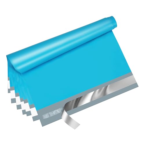 Poly Mailer 14.5x19 Inch 50Pcs, Shipping Bags for Clothing, Blue - color: Blue, size: 14.5x19 Inch 50Pcs
