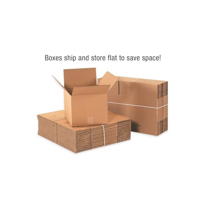 Aviditi Shipping Boxes Multi-Depth 16"L x 12"W x 10"H, 25-Pack | Corrugated Cardboard Box for Packing, Moving and Storage