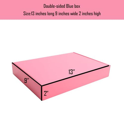 Pink Shipping Packaging Boxes Mailers E-Commerce Packing 20Pcs13×9×2 Inch - color: Pink