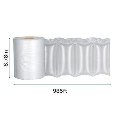 985ft Air Pillow Cushion Film Roll for Bubble Wrap,Packaging 3000pcs