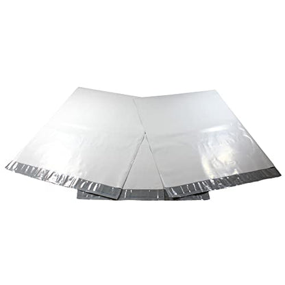 20 EcoSwift 14 x 17 White Large Poly Mailers Size #6 Self Sealing Envelopes Plastic Shipping Mailing Bags 14x17 2.35 mil
