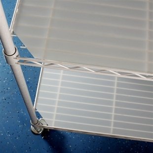 14" x 18" Translucent Wire Shelf Liners, 4 Count - size: 14" x 18"