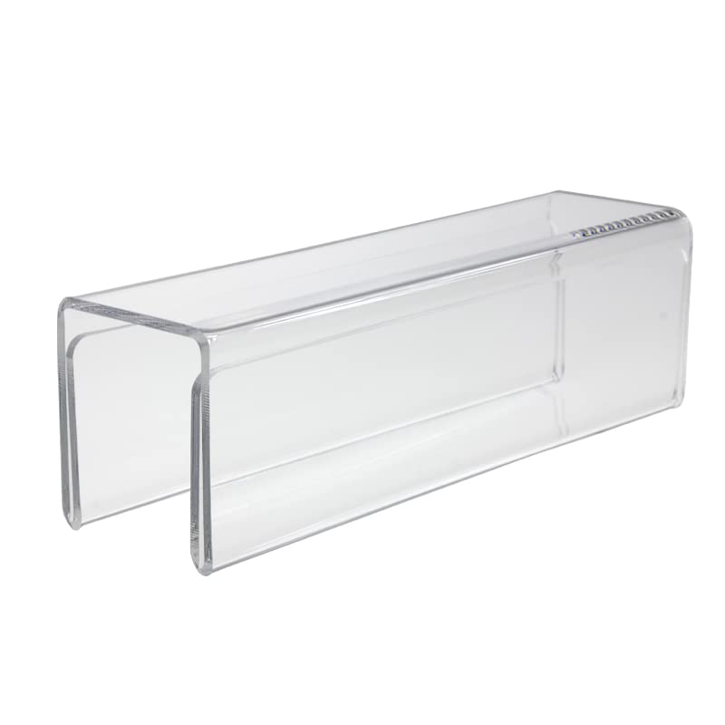 Source One Deluxe Clear Acrylic Cubicle Name Plate (2 Inch Hook, Name Plate Double Sided) - color: Name Plate Double Sided, size: 2 Inch Hook