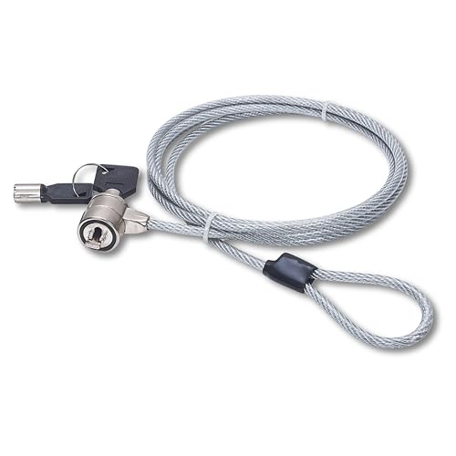 Manhattan Laptop Lock 4.6 Ft Security Cable, K-Slot, 2 Keys