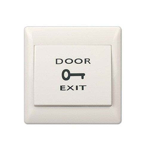 Biometric Fingerprint & RFID Access Control System Track Both Entry and Exit 600lbs Magnetic Lock 110V Power Unit RFID Keychains/Cards Push to Exit Button & Doorbell - size: Fingerprint Track In & Out