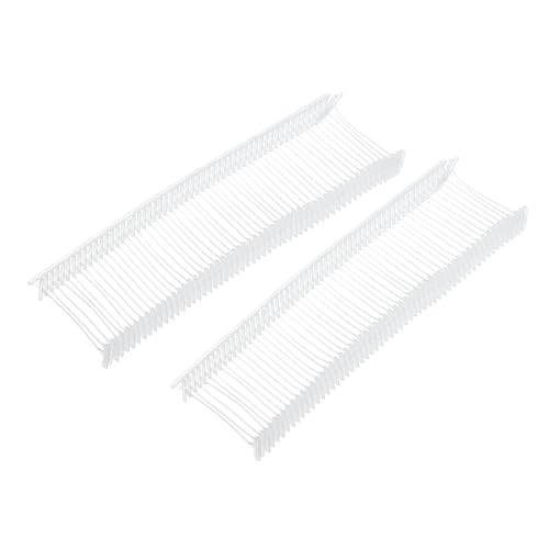 MECCANIXITY Standard Tagging Fasteners,Plastic Regular,Standard Label Gun Price Tagging Barbs for Garment Price Tag Label Tagging Barbs 25mm/1 Inch,Pack of 1000 Transparent - color: Transparent, size: 25mm