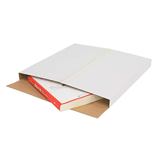 100 Packs White Vinyl Record LP Shipping Mailer Boxes, 12.5" x 12.5" x 1" Record Mailers, Album Paper Box, Easy Fold LP Cardboard Mailing Boxes Multi Depth Album Mailers for Packaging Moving Storage - size: 100pcs