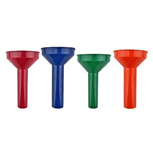 Color-Coded Coin Counting Tube for Pennies Through Quarters