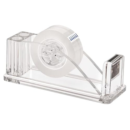 Transparent Acrylic Tape Dispenser, Non-Skid