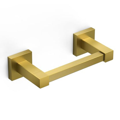 FORIOUS Commercial Toilet Paper Holder Wall Mount Bathroom Tissue Holder - color: Brushed Gold