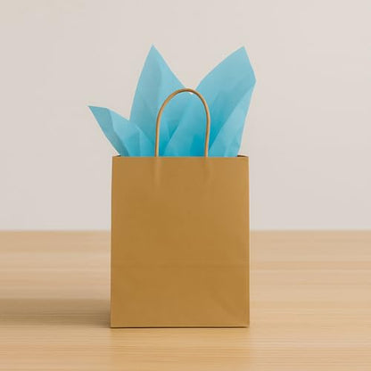 Beistle Light Blue Tissue Paper Sheets – 96 Pack, Bulk Square Craft Tissue, Gift Wrapping for Bags, Boxes, Crafts, Packaging Filler for Retail Displays, Shipping, Parties & Decorative Use, 20” x 20”