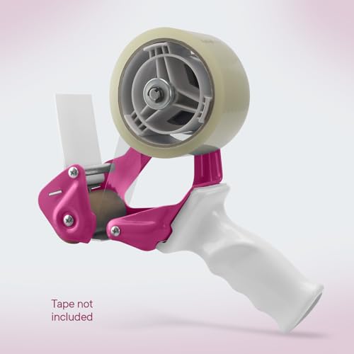 TAPEWELL Heavy Duty Metal Frame Packing Tape Dispenser Gun, 2 inch, Purple - color: Purple, size: 2 Inch