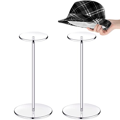 Yookeer 2 Set 12 Inch in Height Acrylic Stand, Round Bottom - color: 12 Inch in Height, style: Round Bottom