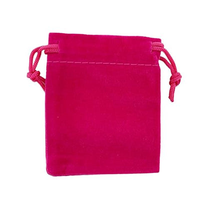 Palmhomee Pack of 48 3x4 Inch Velvet Drawstring Bags Gift Bag Velvet Pouch For Jewelry Wedding and Party Favor (Fuchsia) - color: Fuchsia