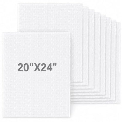 10PCS Large Bubble Out Bags, 20"x24" Clear Bubble Pouches Bag - size: 10PCS-20x24Inches