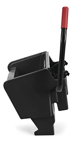 Rubbermaid Commercial WaveBrake 2.0 Side-Press Wringer for Mop Bucket, Black, Heavy Duty Mopping/Cleaning for Professional/Janitorial Use