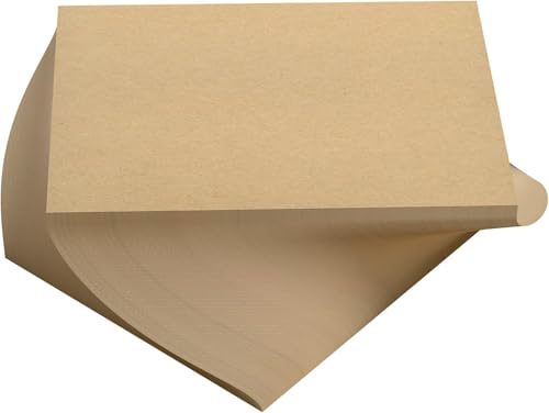 Bryco Goods Chipboard Sheets 8.5" x 11" - 200 Sheets, 22-Point, Made in USA