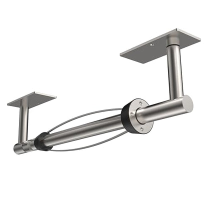 RUACQ Paper Towel Holder Under Cabinet, One Hand Tearing, Silver - color: Sliver, size: One Hand Tear - Rectangle