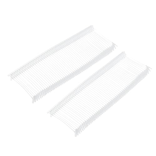 MECCANIXITY Standard Tagging Fasteners,Plastic Regular,Standard Label Gun Price Tagging Barbs for Garment Price Tag Label Tagging Barbs 30mm/1.18 Inch,Pack of 1000 Transparent - color: Transparent, size: 30mm