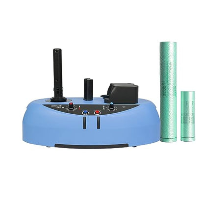 Mini Air EA2S Air Cushion Machine, Air Pillows Maker, Bubble Wrap Machine, Air Pillow Packaging Machine with 2 Free 164 ft/50m Test Film Roll for Package and Product Shipment Protection - size: MINI AIR 2S Machine