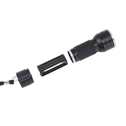 21LED Blacklight Flashlight, 395nm Wavelength Portable Pet Urine Detector for Scorpion Fluorescent Detection, with Detachable Lanyard for Carpet Furniture