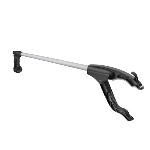 Unger Grabber Reacher Lightweight Multi-Purpose Tool with Trigger Grip, 360 Degree Rotating Head, and Magnetic Tip, 32", Assorted - style: Grabber