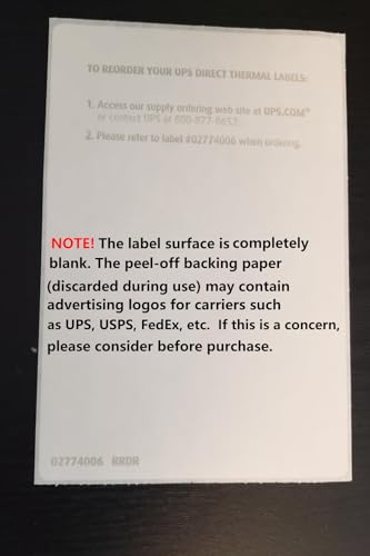 Bulk 4x6 Thermal Labels - 6000 Adhesive Labels | Smudge-Resistant & BPA-Free | Thermal Printer Compatible - size: 4" x 6" - 6000 Labels