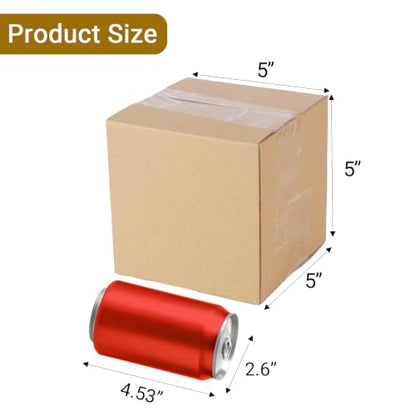 zmybcpack 40 Pack 5x5x5 inch Small Shipping Boxes, Corrugated Cardboard Box - size: 40 Pack 5”x5”x5”