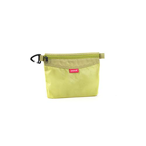 pack all Water-Resistant Zipper Pouch, Mesh Zipper Bag, 8.66"x5.91" - color: Green, size: Small