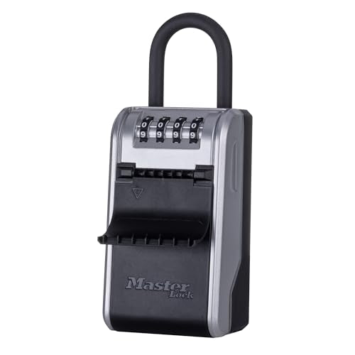 Master Lock High Capacity Key Lockbox, Combination Dial, Removable Shackle - size: 1 Pack, style: Removable Shackle
