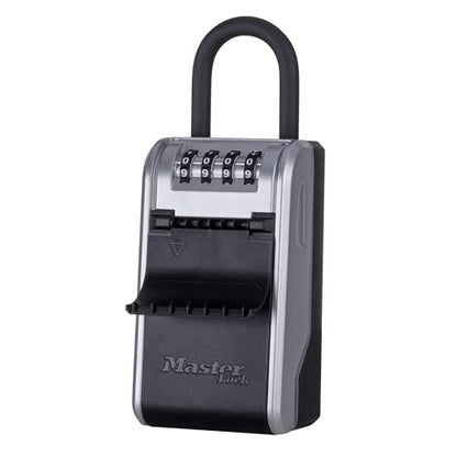 Master Lock High Capacity Key Lockbox, Combination Dial, Removable Shackle - size: 1 Pack, style: Removable Shackle