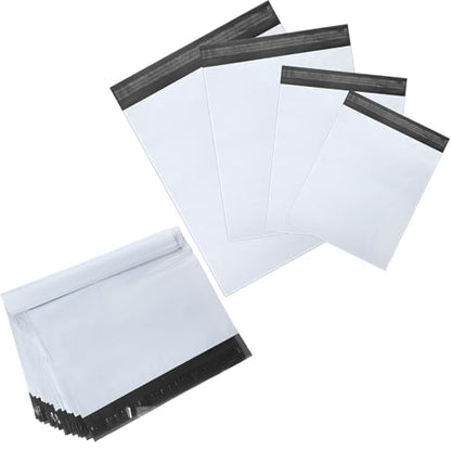Outus 120 Pcs Poly Mailer Envelope 4 Sizes Shipping Bags,White - color: White, size: 6 x 10 In, 8 x 12 In, 10 x 14 In, 11 x 16 In