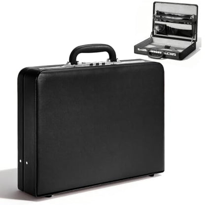 LOCKCURX Briefcases for Men, Anti-Theft Longwave Lock, 16 Inch Laptop - color: Black, size: Longwave Lock