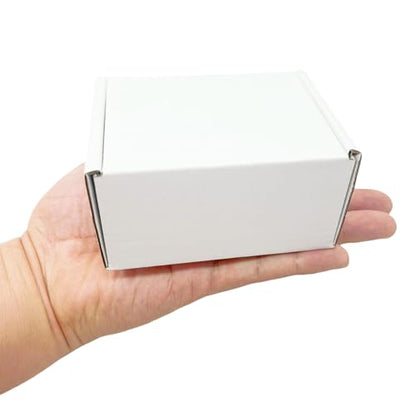 Small Shipping Corrugated Boxes 4x3x2 Inches 100 Pack - size: 4x3x2 Inches