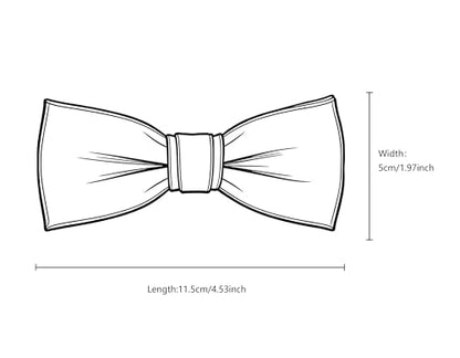 Pre-tied Pure Color PU Leather luxury Bow Ties Collar for Men-Multicolor - color: Gold