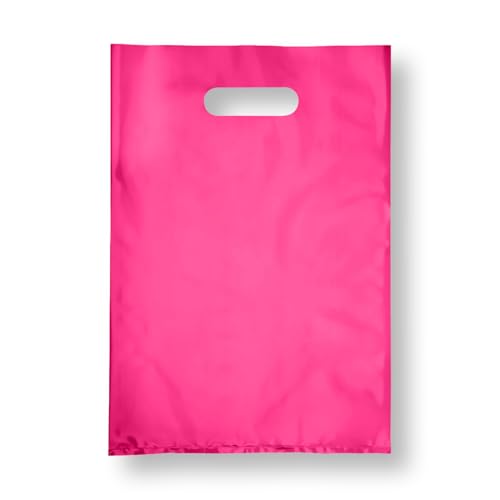 Infinite Pack Plastic Bag, Pink, 16" X 18", Pack of 500 - color: Pink, size: 16" X 18", PACK OF 500