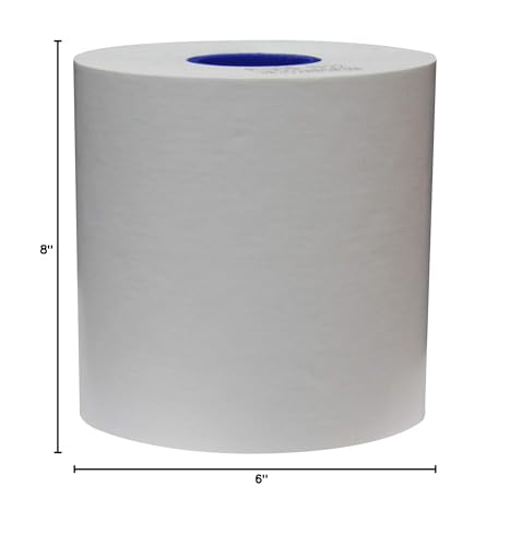 Star Micronics TRK80 3-inch (80mm) Sticky Thermal Paper Rolls, 6 Pack - Compatible with TSP650IISK