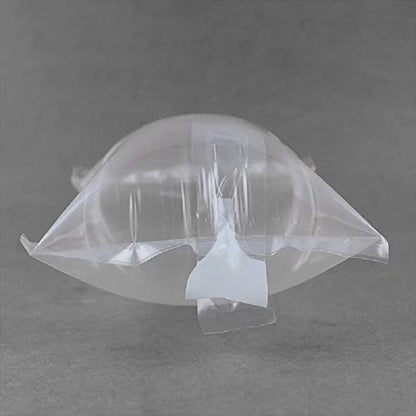 Miupoo Packaging Air Bags,Clear Plastic Inflatable Air Packaging Protector Bag with Free Pump Cushion,Air Inflatable Cushion Blocking Packaging Bag,6x6 Inches,50 Pieces - size: 6x6 Inches