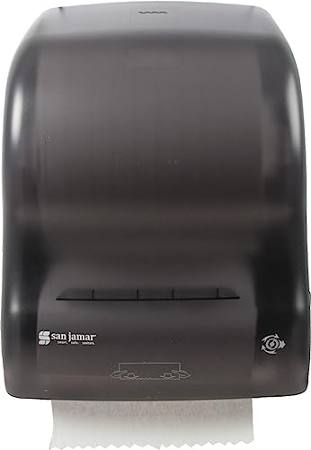 SJMT7400TBK - San Jamar Simplicity Mechanical Roll Towel Dispenser - color: Black Pearl