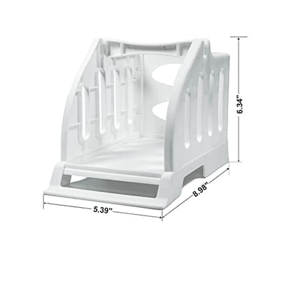 Label Holder for Rolls and Fan-Fold Labels,4x6 Stand for Thermal Label Printer-Accessory for Desktop Printer and Shipping Label Printer